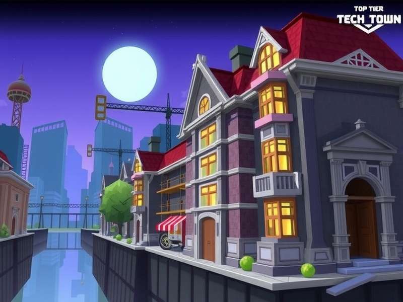 Top Tier Tech Town Gameplay Top Tier Tech Town Game Screenshot